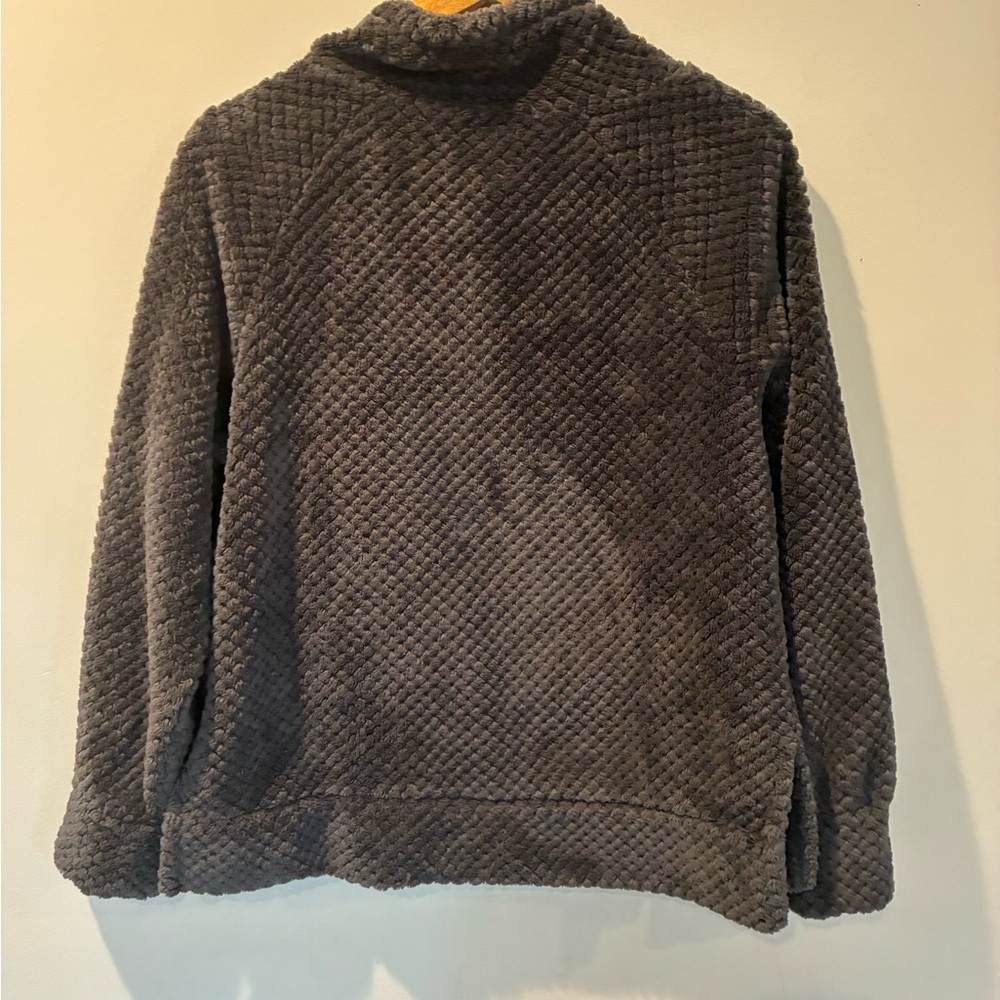 Lush Charcoal Plush Pullover from Members Mark - Picture 4 of 5